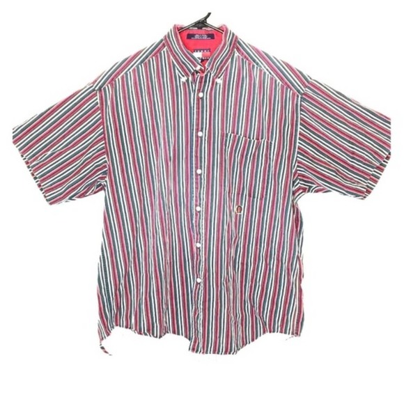 Tommy Hilfiger Other - Vintage Tommy Hilfiger Vertical Stripe Shirt Mn140
